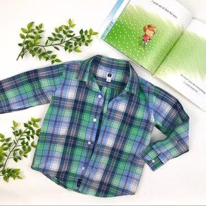 plaid button up shirt